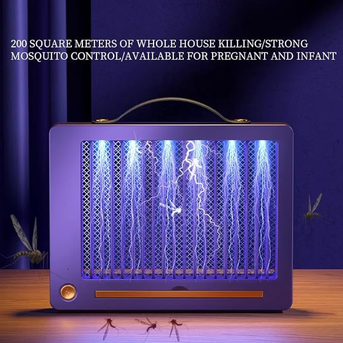New Mosquito Killler Lamp Home Wall Mounted Desktop Mosquito Killer Portable Charging Outdoor Led Mosquito Eliminator (random Color)