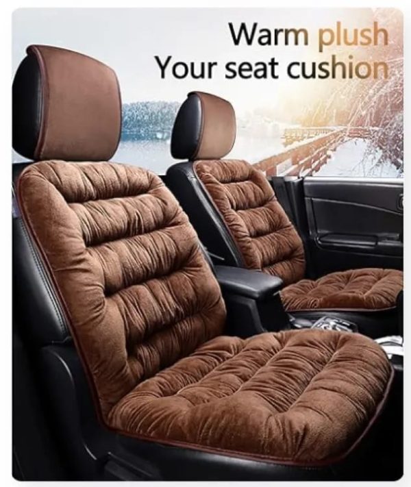 Car Seat Comforter | Car Cushion Seat |back Support | Velvet Car Cushion Seat (random Colors)